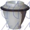 TRICLO 163146 Clip, trim/protective strip